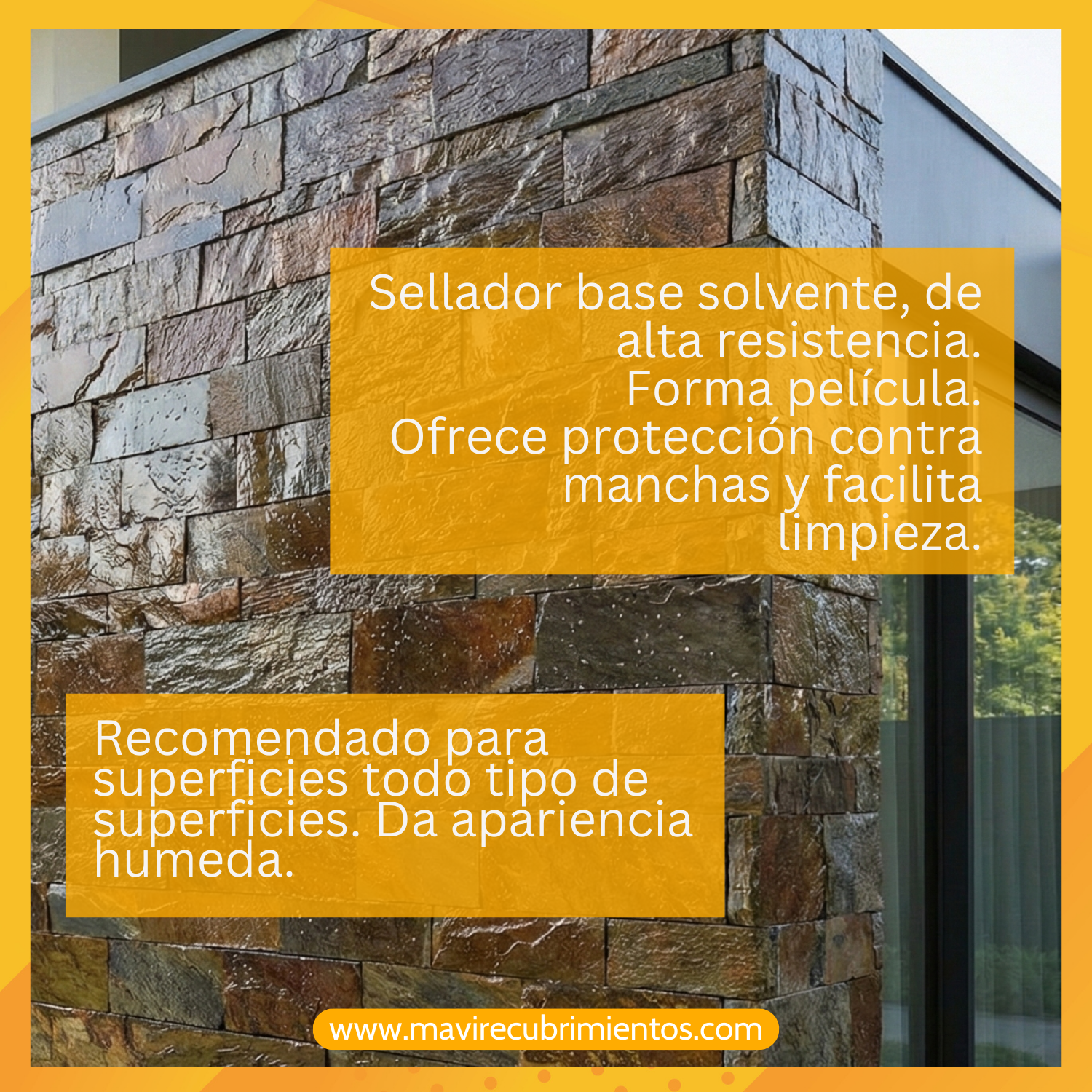 TopCoater Sellador Acrílico Acabado Húmedo Base Solvente