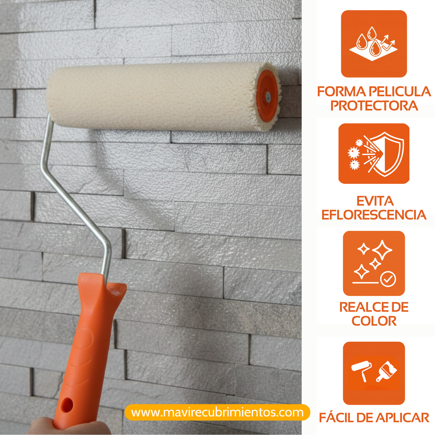 TopCoater Sellador Acrílico Acabado Natural Base Agua