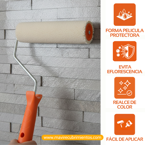 TopCoater Sellador Acrílico Acabado Natural Base Agua