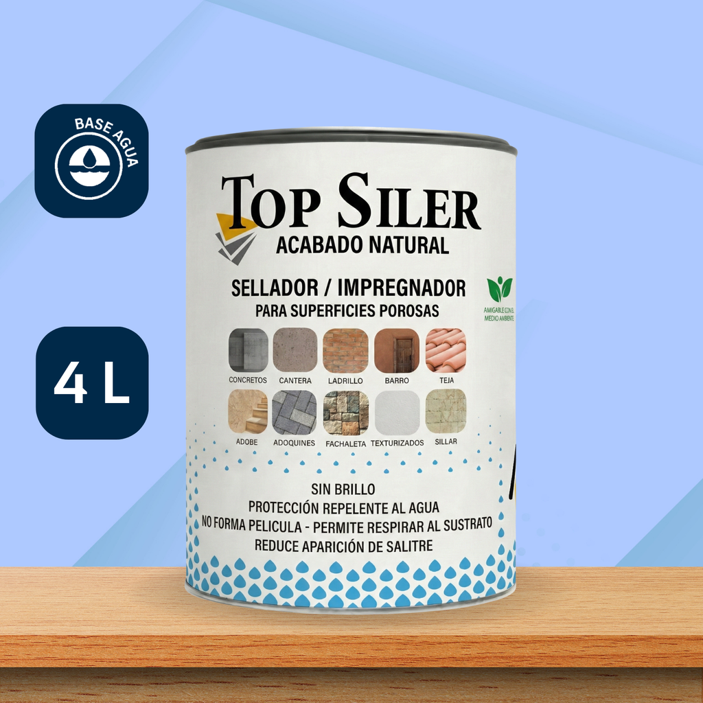 TopSiler Base Agua Acabado Natural